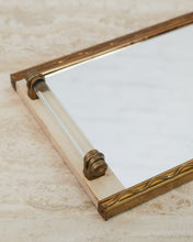 Load image into Gallery viewer, French Art Deco Mirrored Tray
