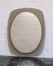 Load image into Gallery viewer, 1980&#39;s Smoked Glass Mirror
