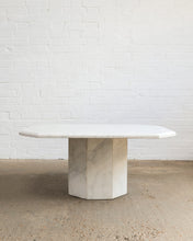 Load image into Gallery viewer, Angular White Marble Coffee Table
