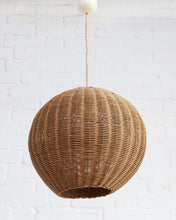 Load image into Gallery viewer, Rattan Globe Pendant
