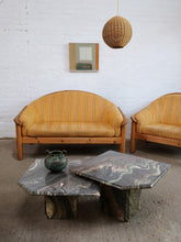 Load image into Gallery viewer, Danish Chunky Pine Sofa
