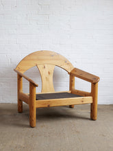 Load image into Gallery viewer, Danish Chunky Pine Arm Chair
