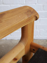 Load image into Gallery viewer, Danish Chunky Pine Arm Chair

