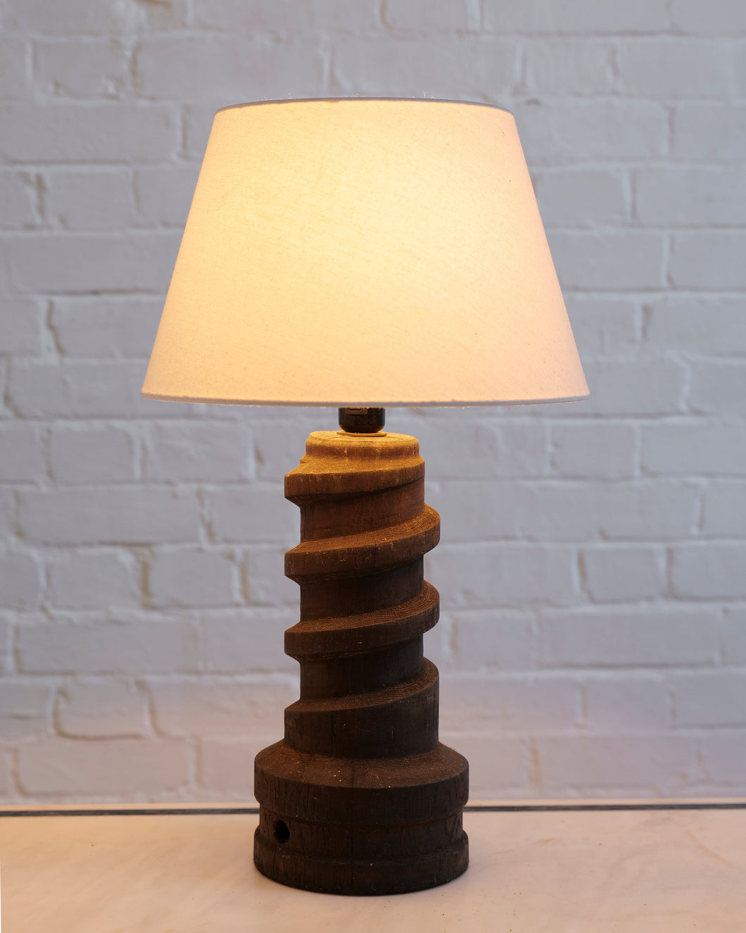 FRENCH WINE PRESS TABLE LAMP