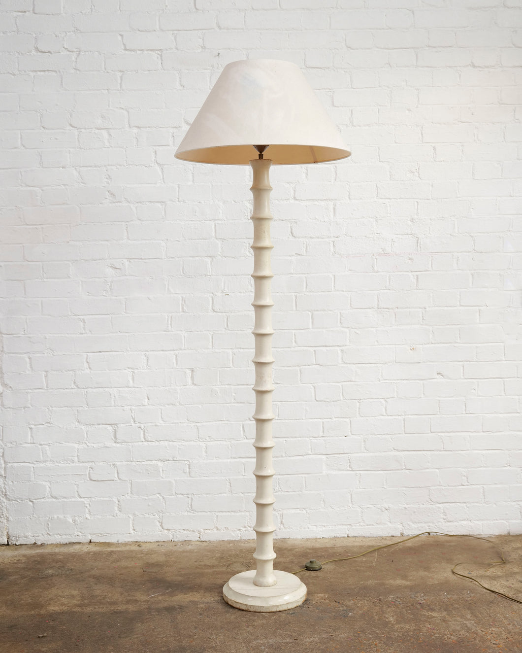EXTRA LARGE FAUX BAMBOO FLOOR LAMP