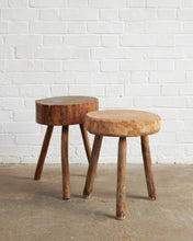 Load image into Gallery viewer, Chunky French Wooden Stool
