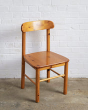 Load image into Gallery viewer, Set Of 6 Pine Chairs Attributed To Rainer Daumiller
