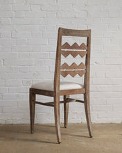 Load image into Gallery viewer, Set Of Six Cerused Oak Art Deco Dining Chairs
