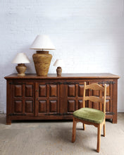 Load image into Gallery viewer, Northern Spanish Brutalist Sideboard in Oak
