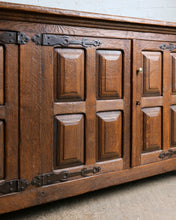 Load image into Gallery viewer, Northern Spanish Brutalist Sideboard in Oak
