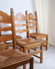 Load image into Gallery viewer, A Set of 6 Razor Back Chairs
