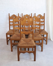 Load image into Gallery viewer, A Set of 6 Razor Back Chairs
