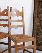 Load image into Gallery viewer, A Set of 6 Razor Back Chairs
