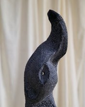 Load image into Gallery viewer, Hand Carved Black Granite Abstract Sculpture
