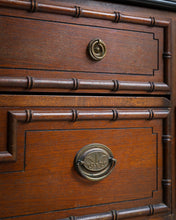 Load image into Gallery viewer, 1970&#39;s Faux Bamboo Double Chest of Drawers
