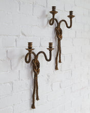 Load image into Gallery viewer, Pair of late 19th Century French Louis XVI Style Gilt Bronze sconces
