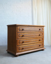 Load image into Gallery viewer, Solid Oak Chest Of Drawers
