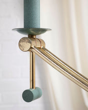 Load image into Gallery viewer, Italian Turquoise Floor Lamp
