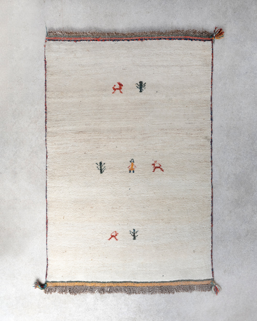 Cream Gebbeh Wool Rug