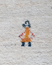 Load image into Gallery viewer, Cream Gebbeh Wool Rug
