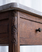 Load image into Gallery viewer, Pair of French Bedside Tables With Stone Tops
