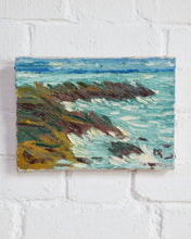 Load image into Gallery viewer, Textural Oil Painting on Canvas - Seascape

