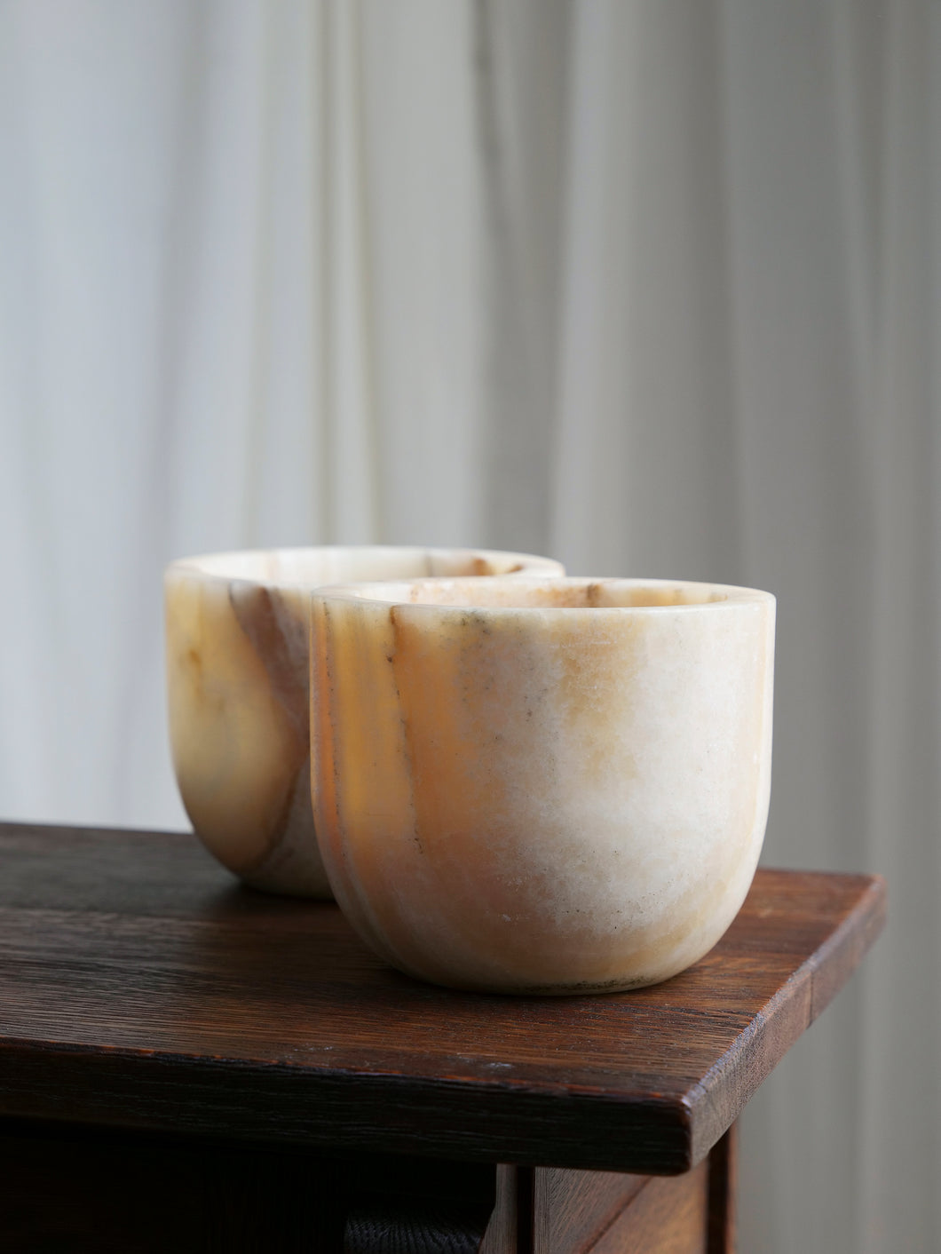 Alabaster Stone Planters