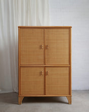 Load image into Gallery viewer, Cane Four Door Cabinet
