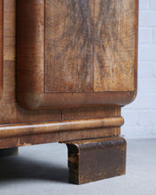 Load image into Gallery viewer, Art Deco Walnut Veneer Sideboard
