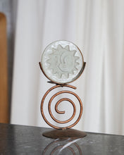 Load image into Gallery viewer, French Glass Sun Candle Holder
