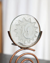 Load image into Gallery viewer, French Glass Sun Candle Holder
