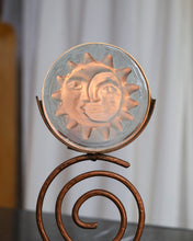 Load image into Gallery viewer, French Glass Sun Candle Holder
