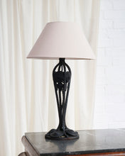 Load image into Gallery viewer, XL wrought Iron Art Deco Table Lamp
