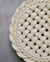 Load image into Gallery viewer, French Vallauris Woven XL Pedestal Dish
