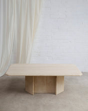 Load image into Gallery viewer, Rectangular Travertine Coffee Table
