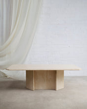 Load image into Gallery viewer, Rectangular Travertine Coffee Table
