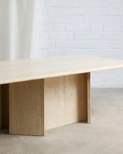 Load image into Gallery viewer, Rectangular Travertine Coffee Table
