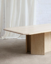 Load image into Gallery viewer, Rectangular Travertine Coffee Table
