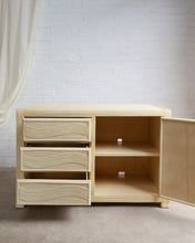 Load image into Gallery viewer, ON HOLD - 1970&#39;s Cream Pencil Reed Cabinet
