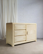Load image into Gallery viewer, ON HOLD - 1970&#39;s Cream Pencil Reed Cabinet
