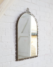 Load image into Gallery viewer, Art Deco Scrollwork Metal Mirror
