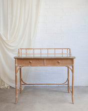 Load image into Gallery viewer, Faux Bamboo Harrods Desk
