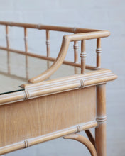 Load image into Gallery viewer, Faux Bamboo Harrods Desk
