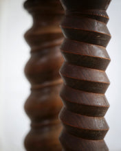 Load image into Gallery viewer, Heavy Oak Spiral Plinth
