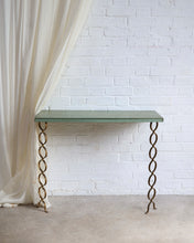 Load image into Gallery viewer, Frosted Glass Top French Console Tables
