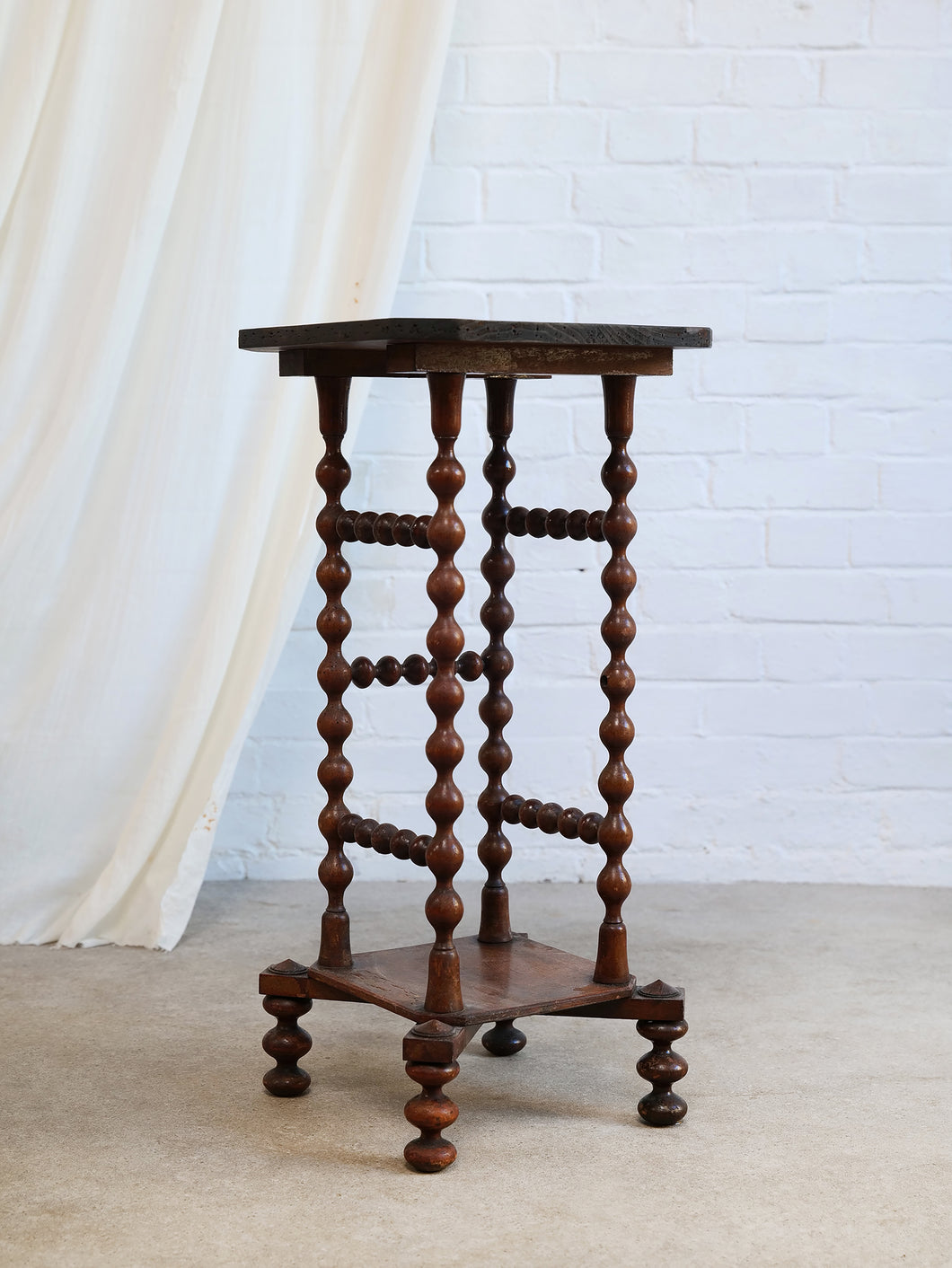 French Bobbin Side Table