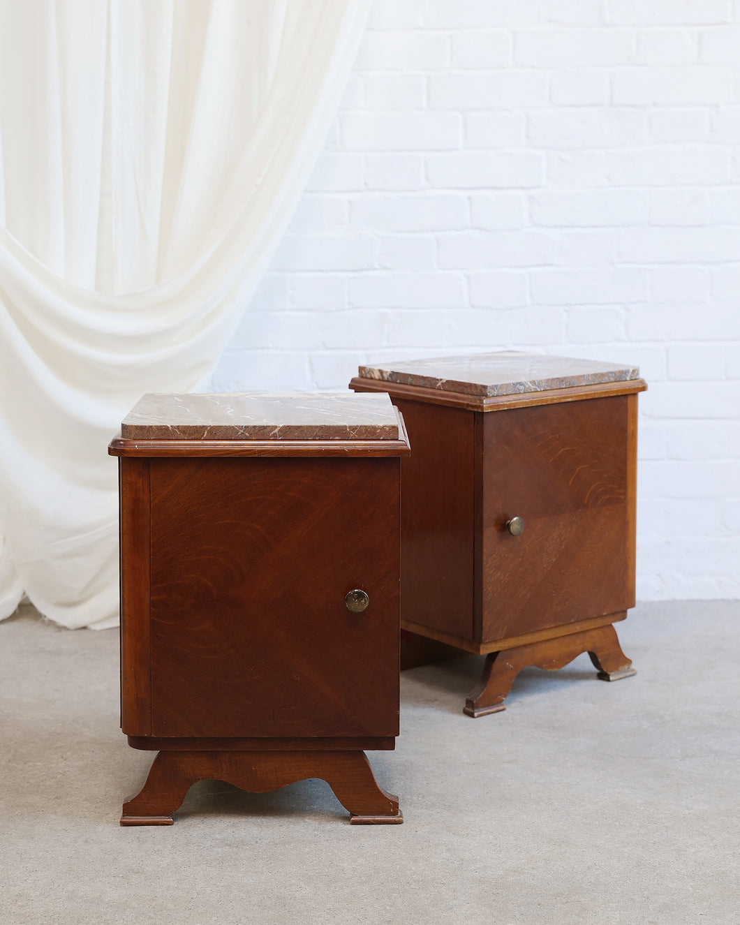Marble Top Bedside Tables