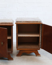 Load image into Gallery viewer, Marble Top Bedside Tables
