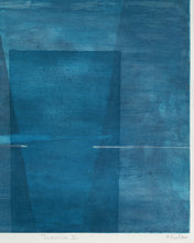 Load image into Gallery viewer, Lithograph signed A.Eiuhaus Titled - &quot;Turquoise II &quot;
