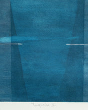 Load image into Gallery viewer, Lithograph signed A.Eiuhaus Titled - &quot;Turquoise II &quot;
